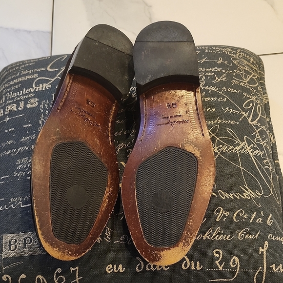 Martin Dingman Luxurious Dark Brown Suede Loafers Made In Italy main image 7